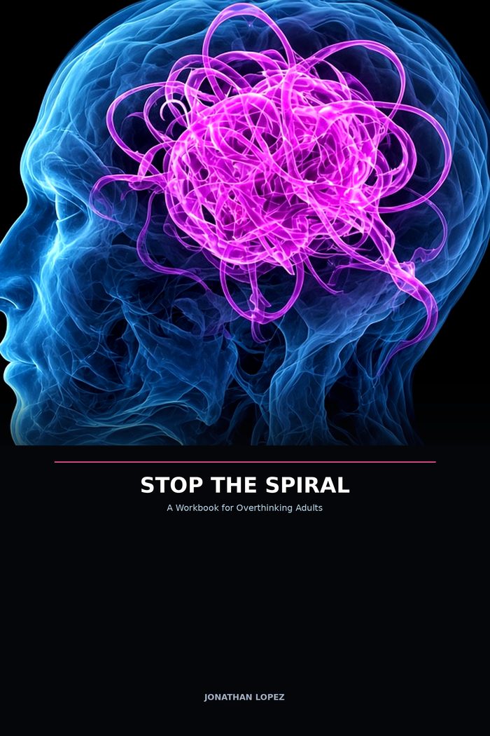 Knotted rope image illustrating how spiraling thoughts tighten without new information